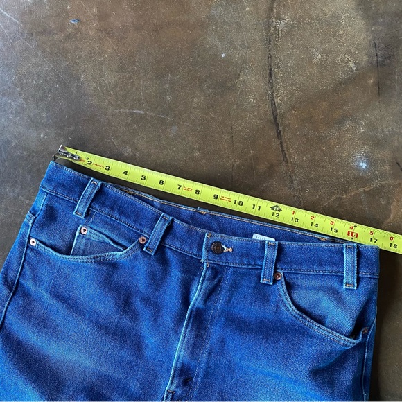 VTG 80s Levi's 517 Orange Tab Faded Bootcut Jeans USA - Picture 13 of 13